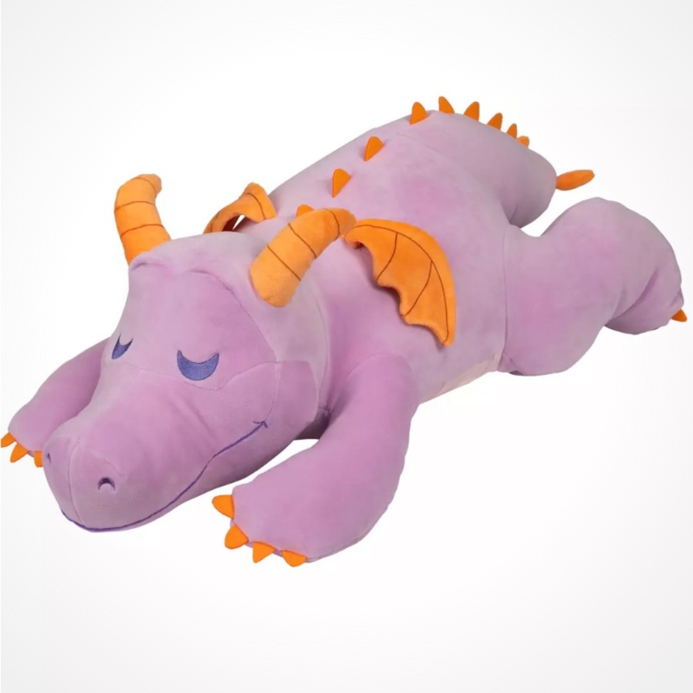 Disney Purple and Orange Stuffed FIGMENT … Cuddleez